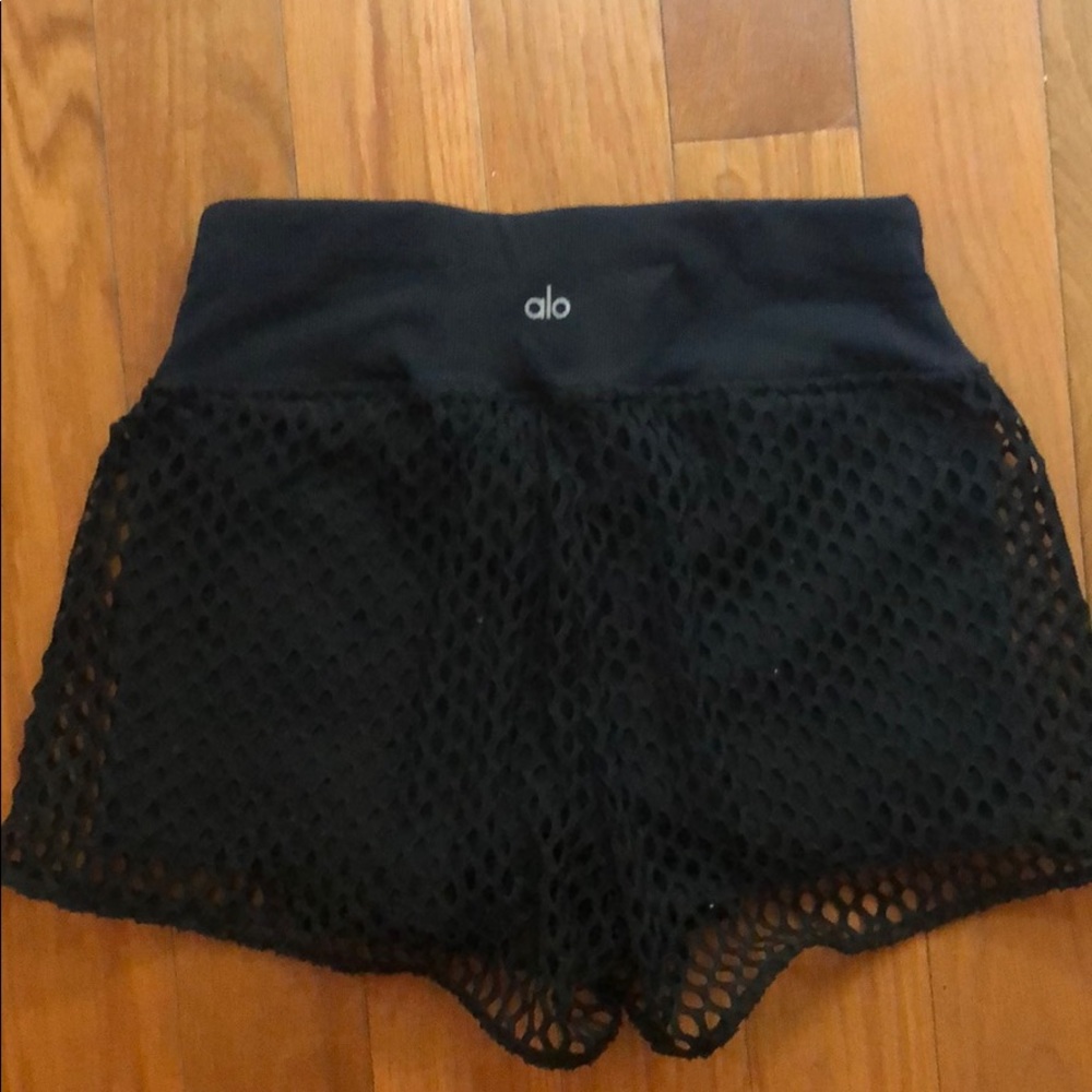 Fishnet ALO yoga shorts